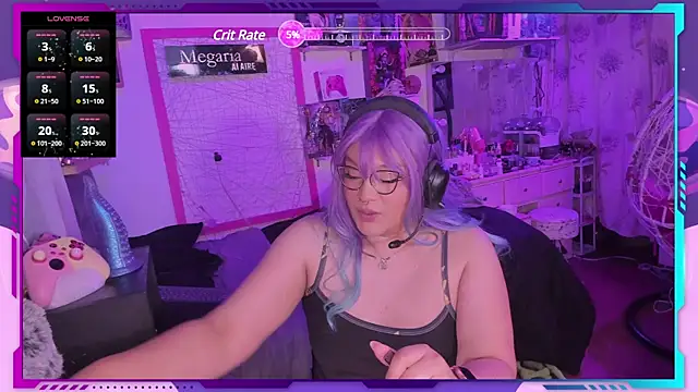 Snapshot of MegariaB chatting on February 6, 2025, 3:59 am MegariaB online show from February 6, 2025, 3:59 am