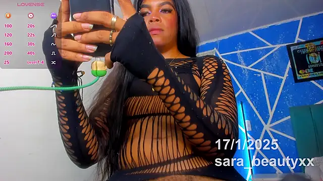 SARA BEAUTYXX online show from January 17, 2025, 9:28 pm
