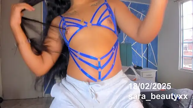 SARA BEAUTYXX online show from February 18, 2025, 1:22 pm