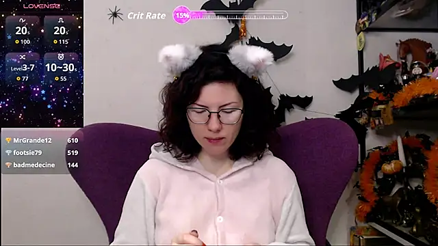 Snapshot of vaders_daughter chatting on October 27, 2025, 5:14 pm vaders daughter online show from October 27, 2025, 5:14 pm