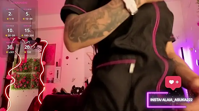 Snapshot of Alaia_Asuka chatting on September 22, 2025, 12:05 am Alaia Asuka online show from September 22, 2025, 12:05 am