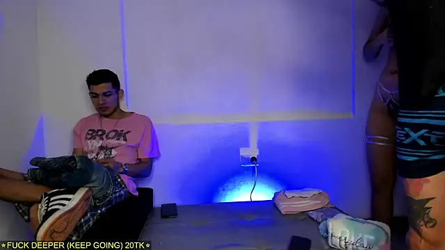 Threesome-no-mercy online show from February 16, 2026, 7:34 pm