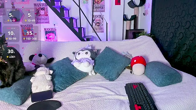 MonxxsLove online show from October 26, 2025, 2:34 am