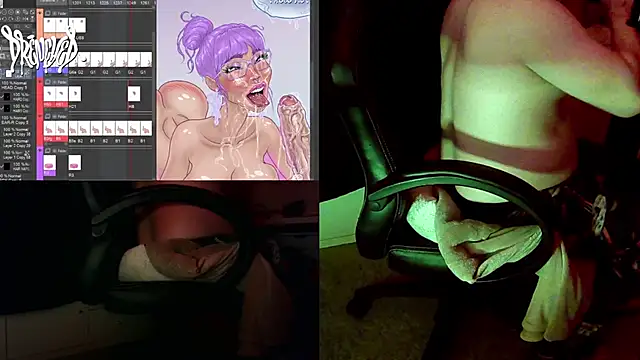 DrenchedArt online show from October 4, 2025, 4:58 am