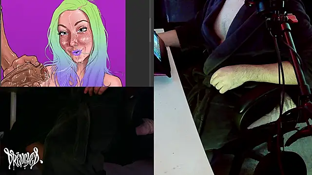 DrenchedArt online show from March 7, 2025, 6:11 pm