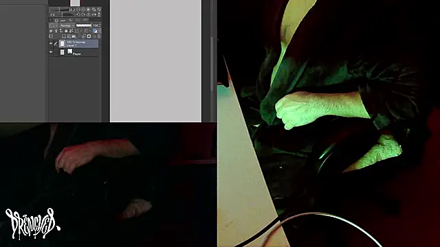 DrenchedArt online show from January 30, 2025, 8:11 am