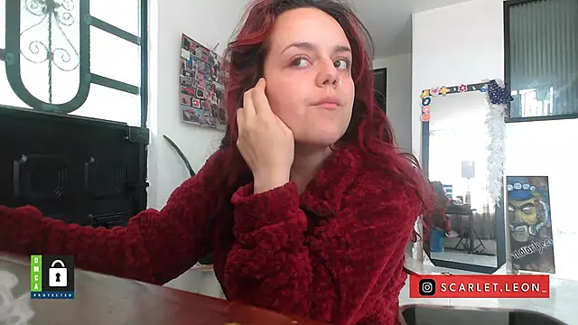 Snapshot of Scarletleon77 chatting on October 9, 2025, 2:06 pm Scarletleon77 online show from October 9, 2025, 2:06 pm