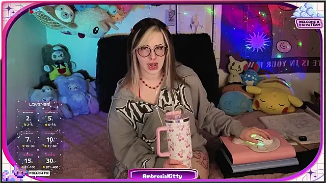 AmbrosiaKitty online show from July 8, 2026, 8:15 am