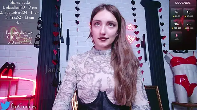 Jane Goddess online show from February 15, 2025, 8:23 pm