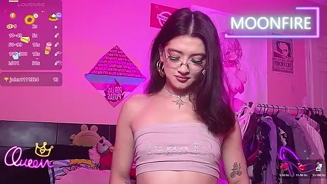 moonfiredancer online show from March 19, 2026, 10:37 am