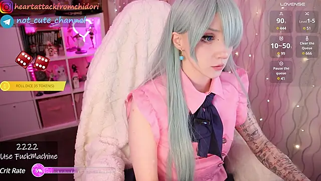 yourcutewaifu online show from February 4, 2025, 7:00 pm