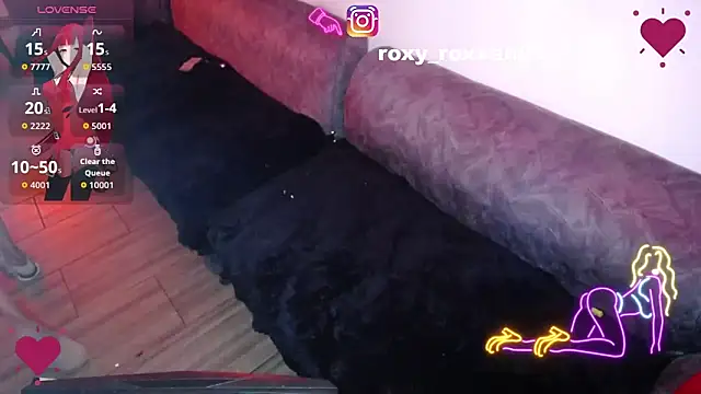 roxy roxxan online show from October 8, 2025, 12:28 pm