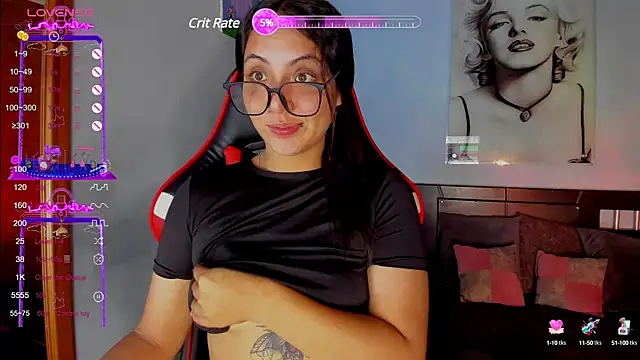 Snapshot of KetziaDoll chatting on January 6, 2025, 9:19 am KetziaDoll online show from January 6, 2025, 9:19 am