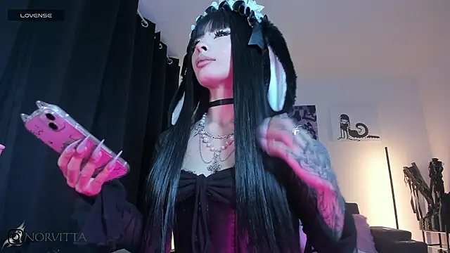 Snapshot of satanbabee chatting on February 7, 2026, 11:57 pm satanbabee online show from February 7, 2026, 11:57 pm