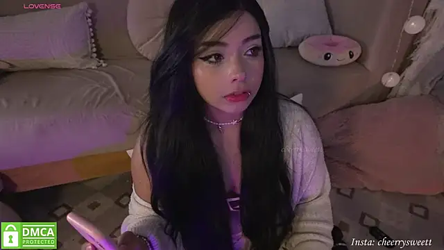 Snapshot of Cheerrysweett chatting on October 8, 2025, 3:08 am Cheerrysweett online show from October 8, 2025, 3:08 am