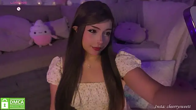 Snapshot of Cheerrysweett chatting on November 13, 2025, 1:09 am Cheerrysweett online show from November 13, 2025, 1:09 am