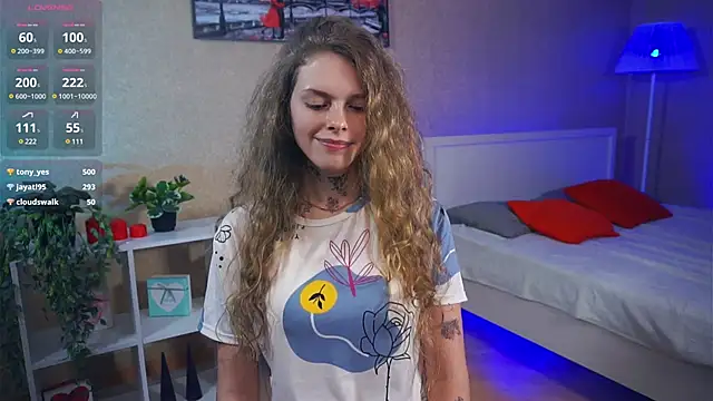 RayaNenlia online show from February 17, 2025, 11:55 am