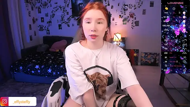 Snapshot of CallMeEffy1 chatting on February 6, 2025, 8:34 pm CallMeEffy1 online show from February 6, 2025, 8:34 pm