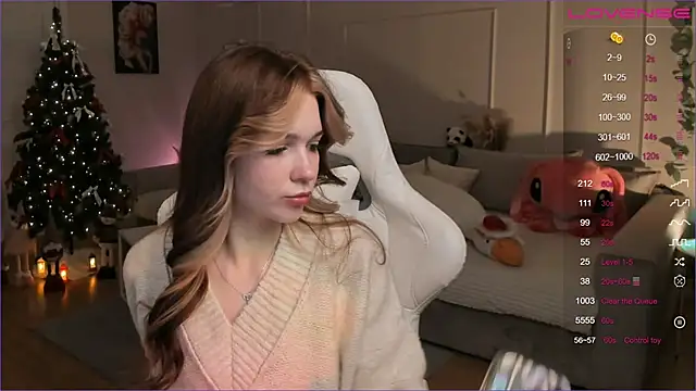 Frau Lina online show from December 20, 2025, 2:20 pm