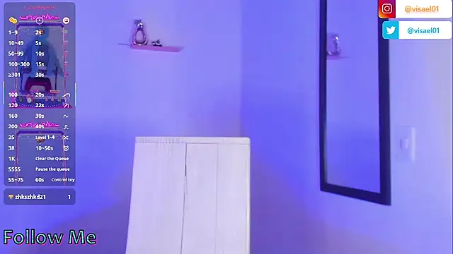 Snapshot of visaelX chatting on March 6, 2025, 5:46 am visaelX online show from March 6, 2025, 5:46 am