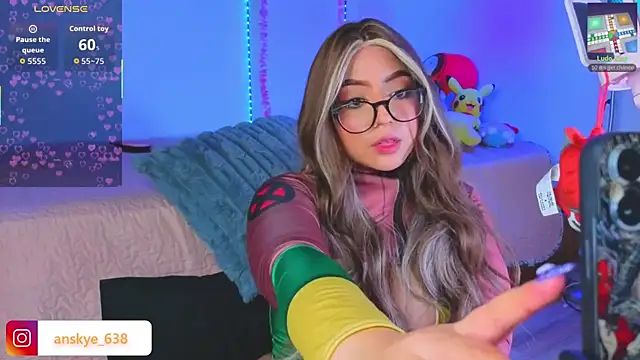 AnngelaSkye online show from January 18, 2026, 5:55 am