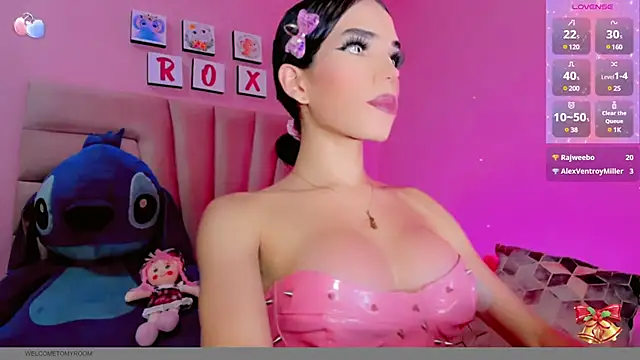 Snapshot of RoxStarts chatting on December 18, 2024, 5:26 am RoxStarts online show from December 18, 2024, 5:26 am