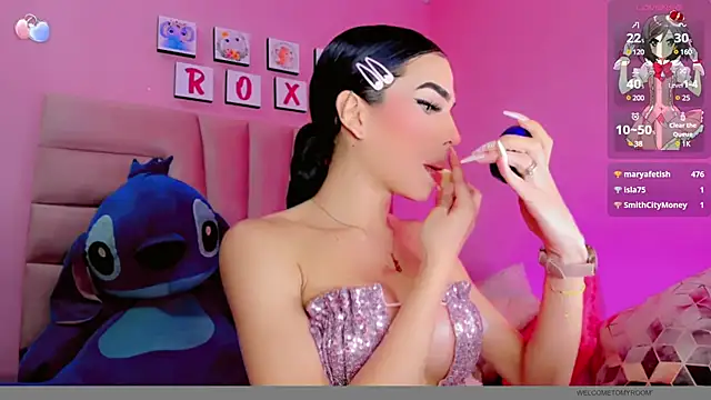 Snapshot of RoxStarts chatting on December 6, 2024, 5:36 am RoxStarts online show from December 6, 2024, 5:36 am