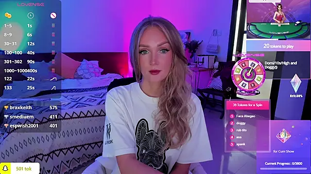 PrincessVS online show from February 2, 2025, 2:59 am