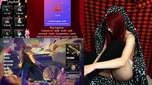 ElliMoor online show from September 18, 2025, 7:44 am