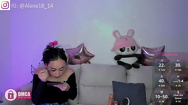 Snapshot of Alana_Pherson chatting on September 29, 2025, 12:17 am Alana Pherson online show from September 29, 2025, 12:17 am