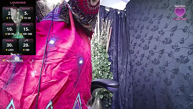 Snapshot of kalpanaaishaa chatting on October 21, 2025, 10:25 am kalpanaaishaa online show from October 21, 2025, 10:25 am