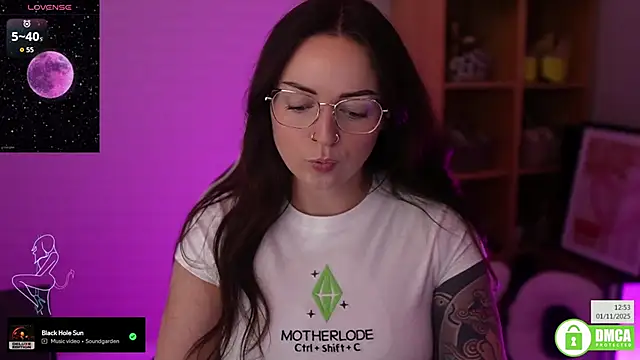 Billiexxox online show from November 1, 2025, 12:54 pm