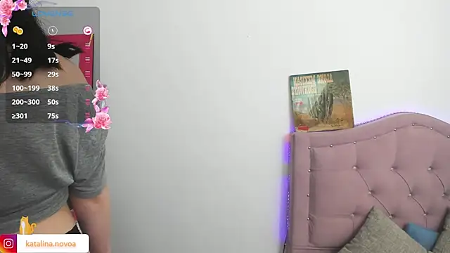 Katalina novoa online show from March 3, 2025, 2:44 am