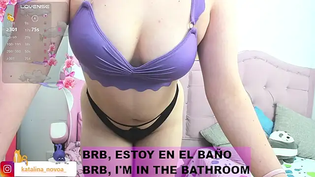 Katalina novoa online show from October 20, 2025, 1:18 am