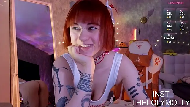 LolyMolli online show from February 2, 2026, 9:30 am