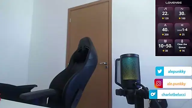 charlotbelucci  online show from October 3, 2025, 4:30 pm