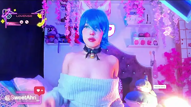 SweetAhri online show from January 17, 2026, 3:10 am