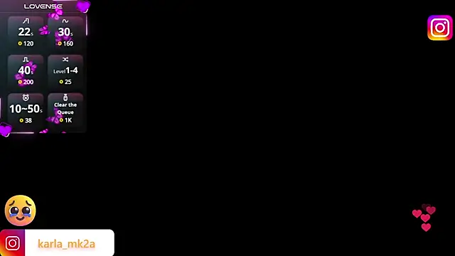 karla cute01 online show from March 5, 2025, 6:56 pm