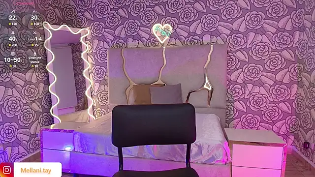 Snapshot of Mellani_tay chatting on March 3, 2025, 6:09 am Mellani tay online show from March 3, 2025, 6:09 am