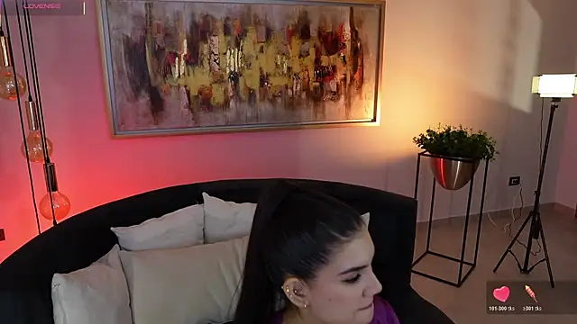 AngelicaVega online show from March 20, 2026, 8:32 pm