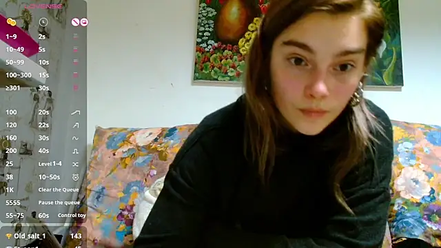 Sophie Bell online show from January 18, 2025, 9:02 pm