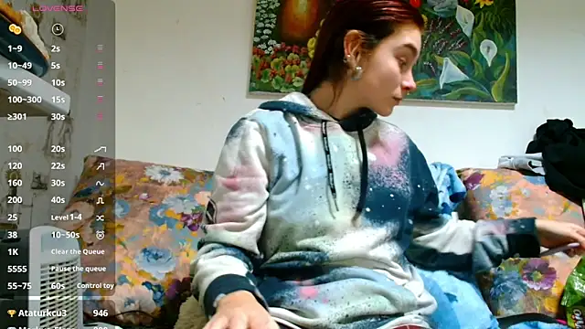 Sophie Bell online show from February 12, 2025, 9:54 pm