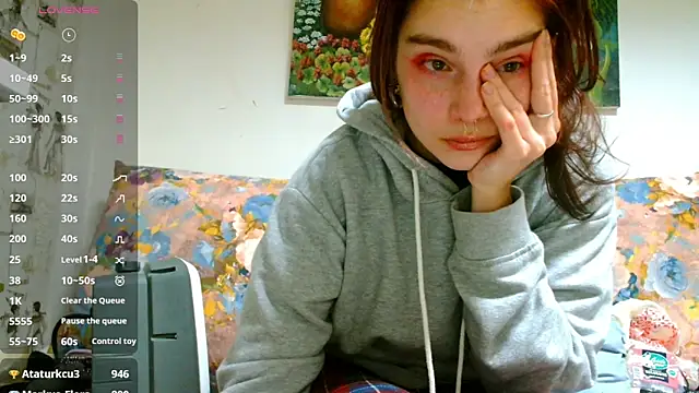 Sophie Bell online show from February 9, 2025, 10:43 pm