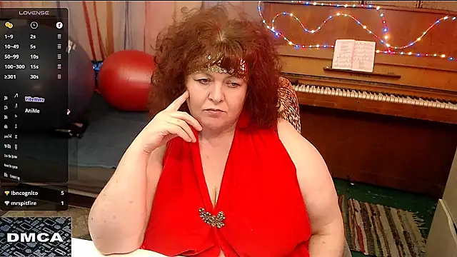RoseRed69 online show from March 6, 2025, 8:30 am