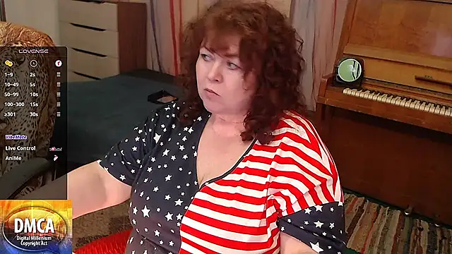 RoseRed69 online show from February 6, 2025, 10:25 am