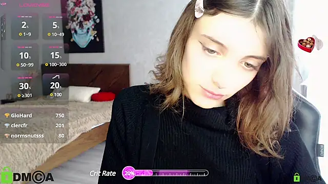 CherryBloom777 online show from January 22, 2025, 7:25 am