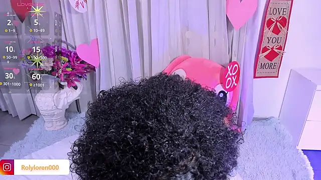 RolyLoren online show from February 9, 2025, 10:21 pm