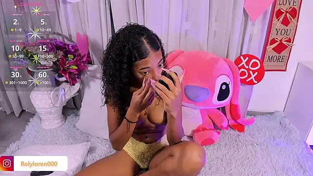 RolyLoren online show from February 9, 2025, 7:19 pm