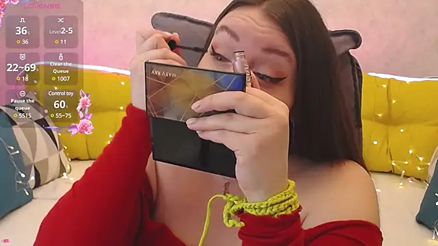 Nataly cute online show from February 15, 2025, 8:12 pm
