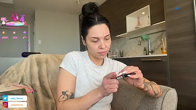 NattyFierros online show from February 12, 2025, 11:09 pm